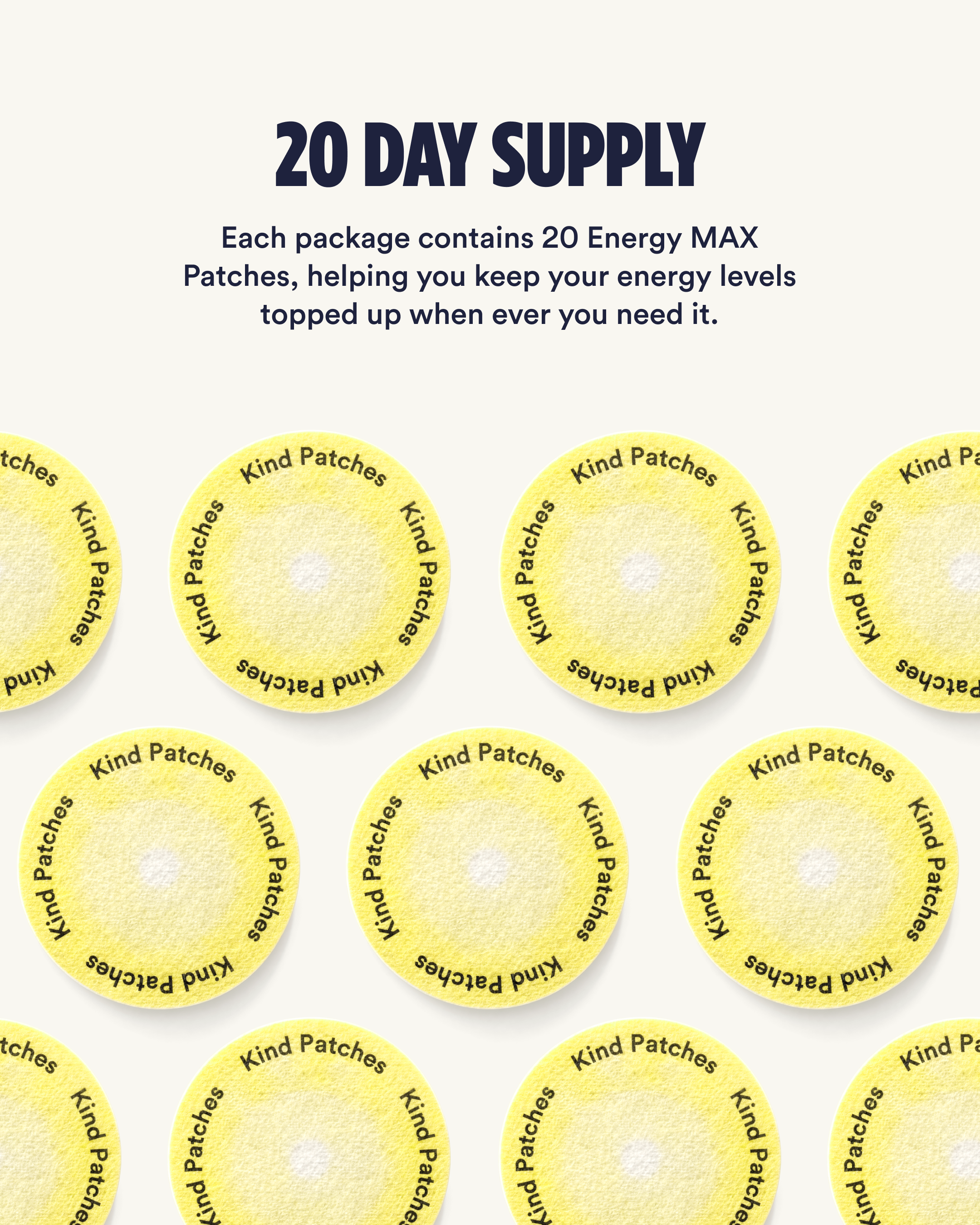 Energy MAX Patches