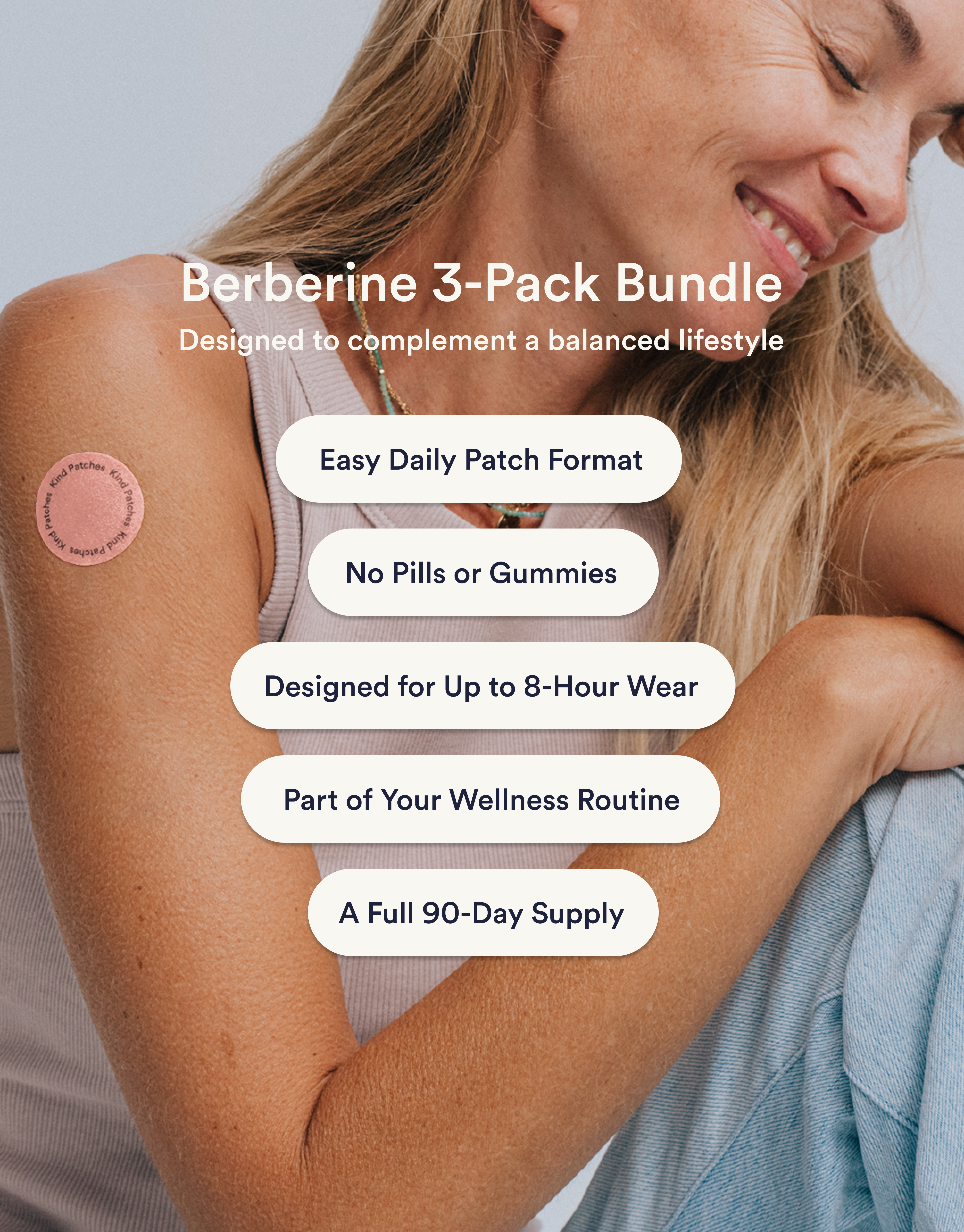 Berberine Patches (GLP-1 Friendly) 3-Pack