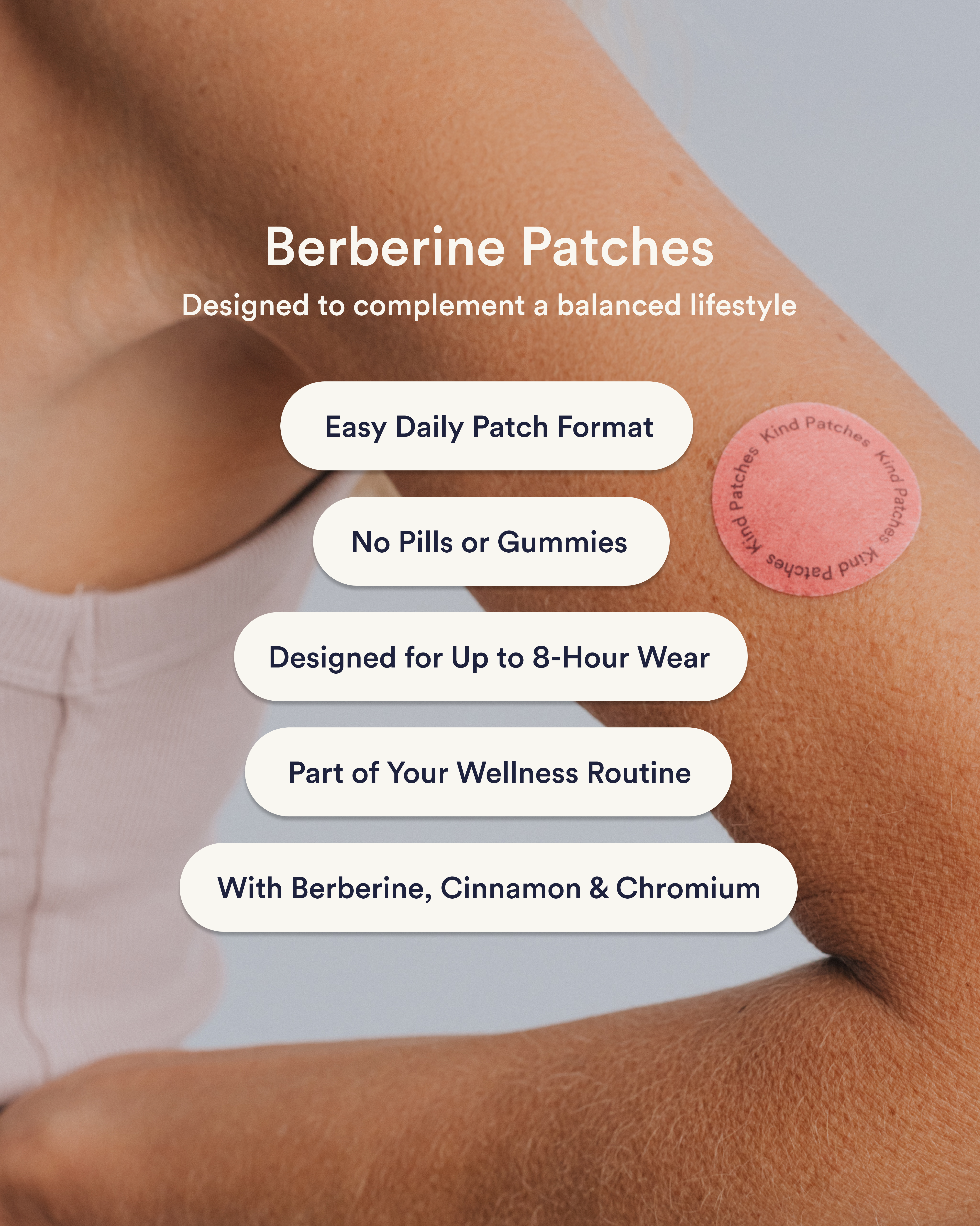 Berberine Patches (GLP-1 Friendly)