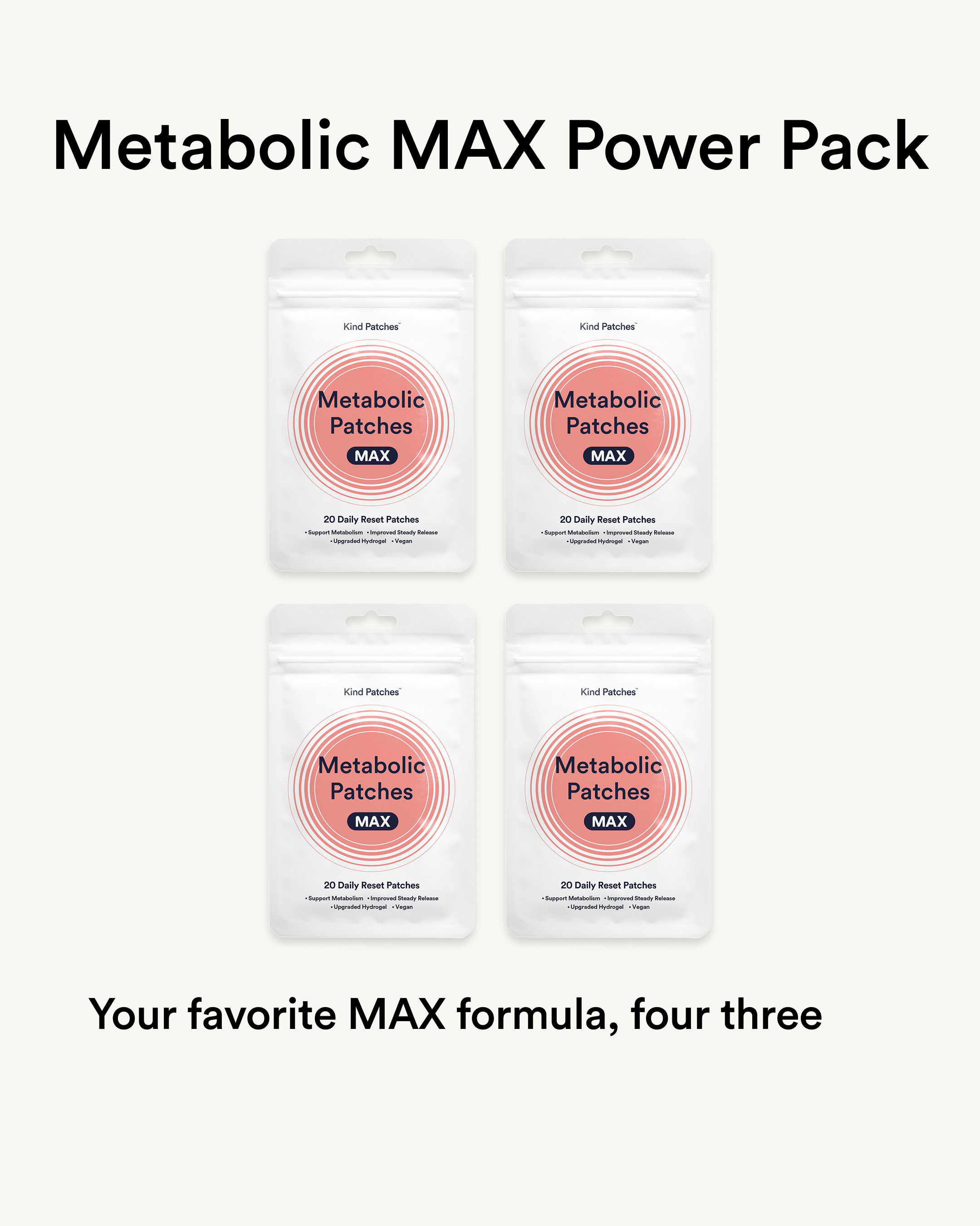 Metabolic MAX Power Pack