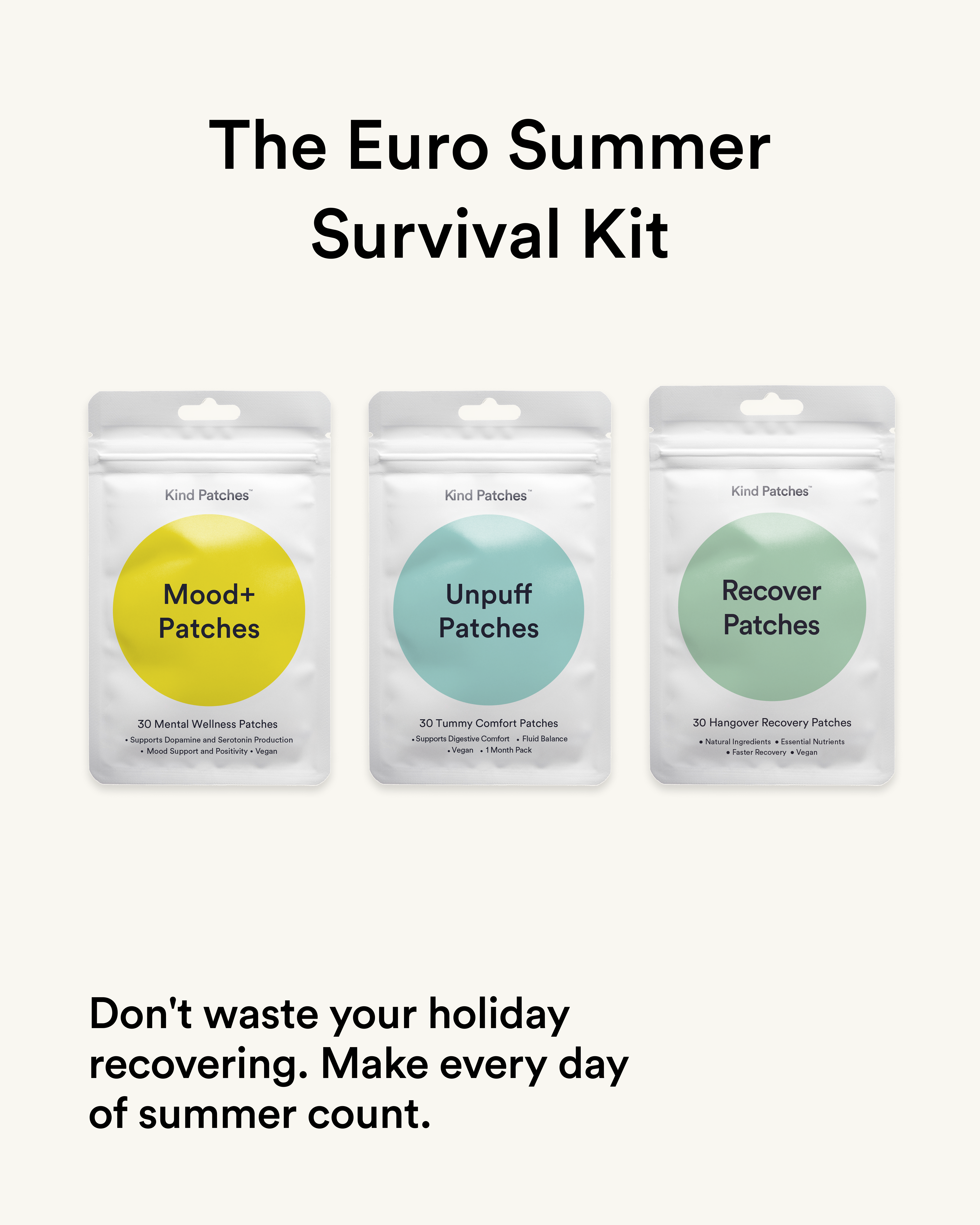 The Euro Summer Survival Kit