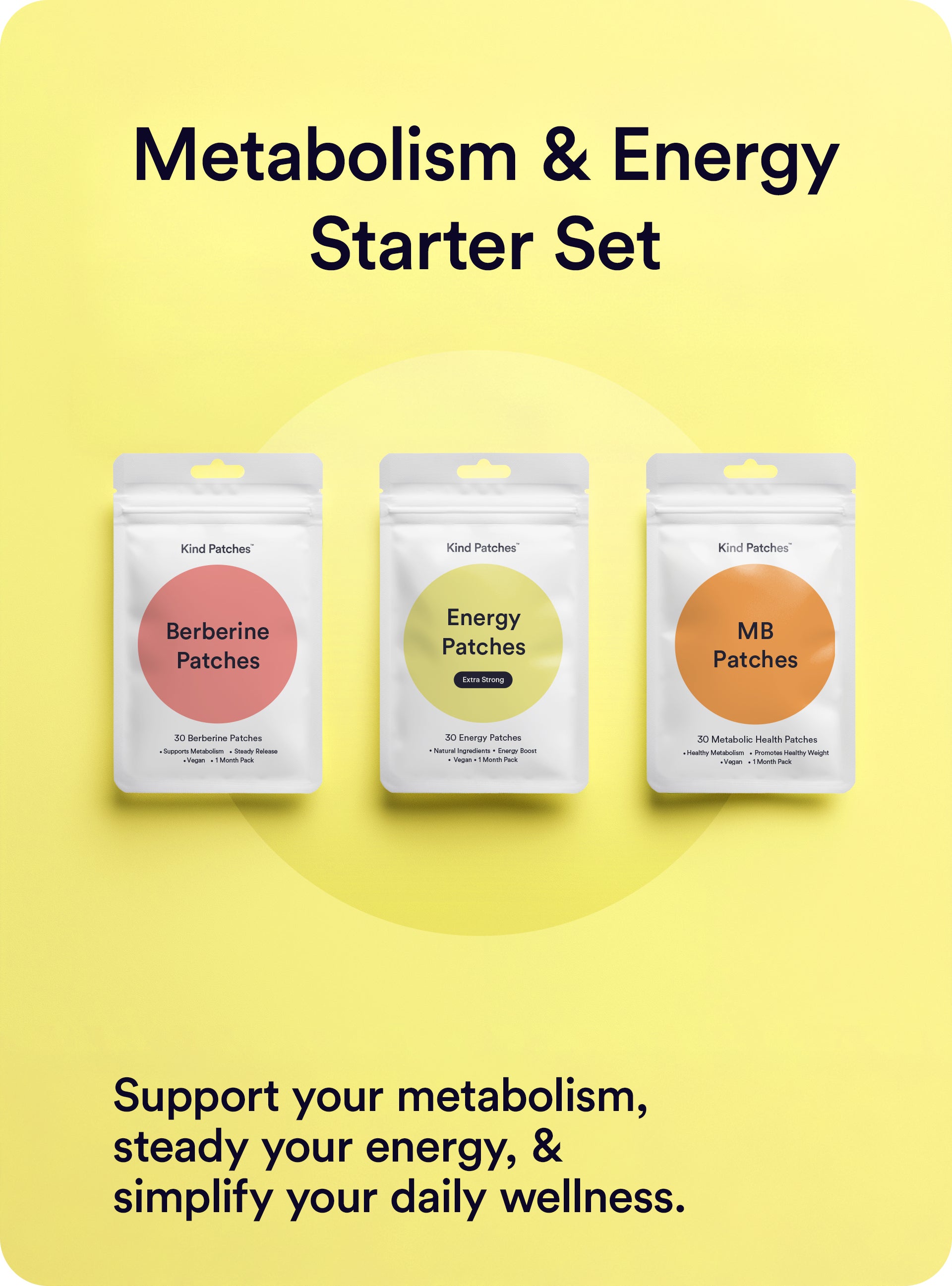 Metabolism + Energy Starter Set
