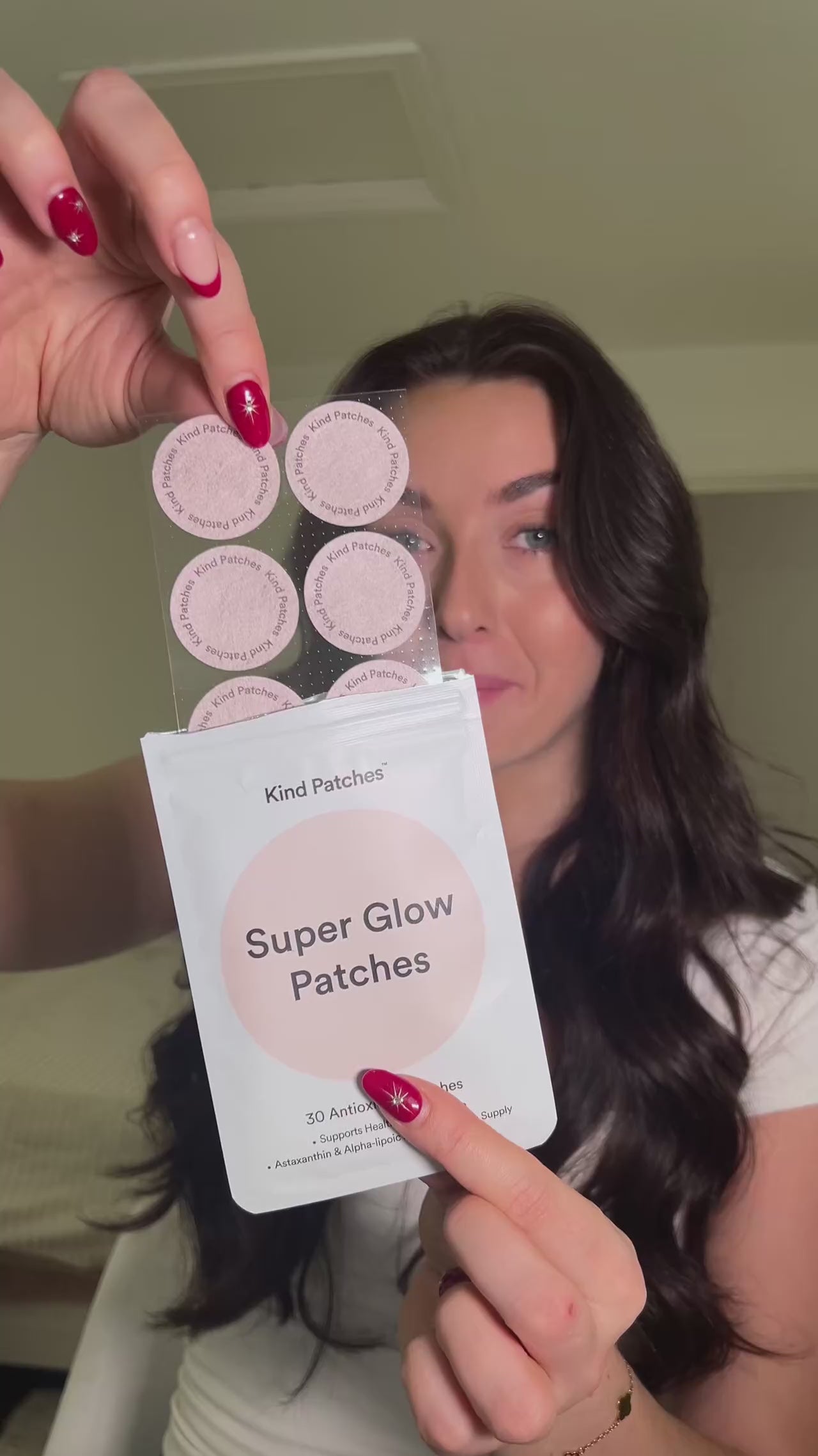 Super Glow Patches - Unboxing the patch sheet
