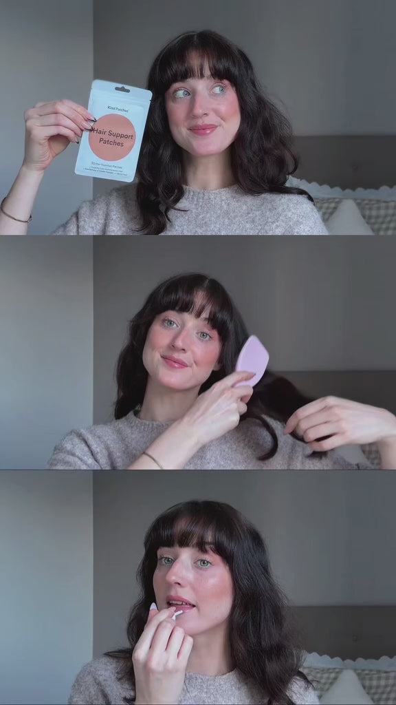 Hair Support Patches - Unboxing and daily routine