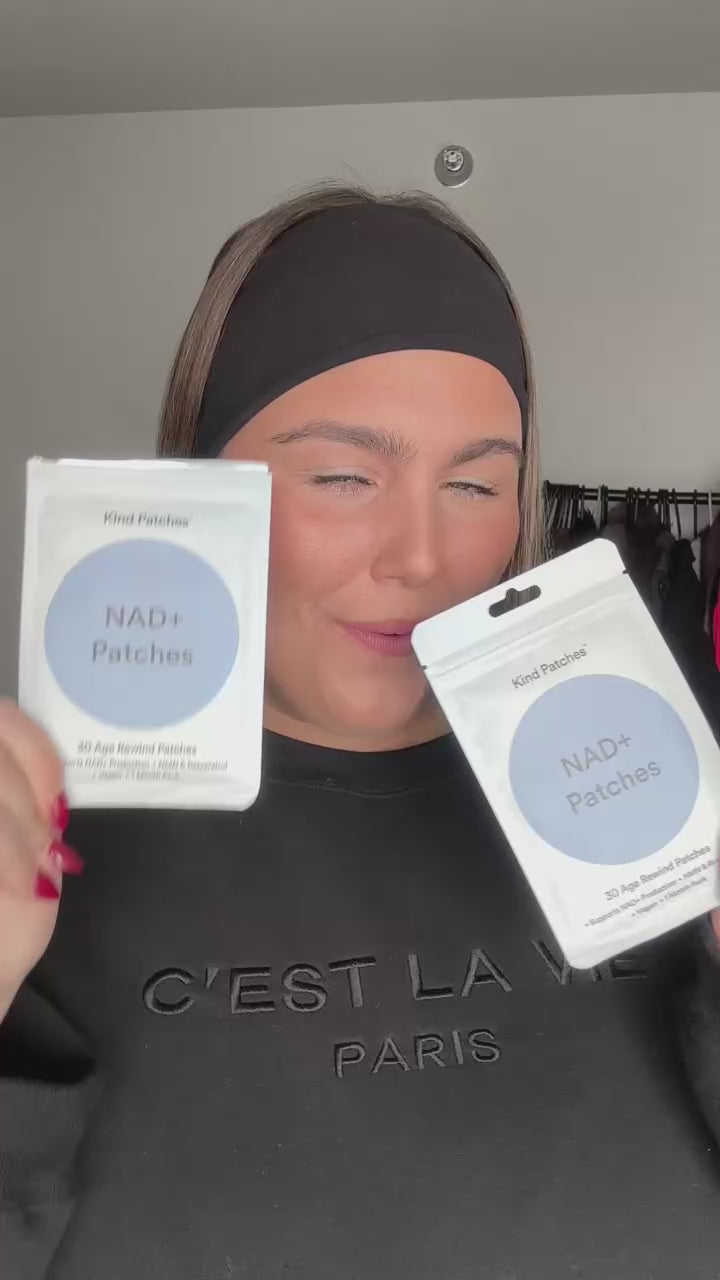 NAD+ Patches - Daily energy routine